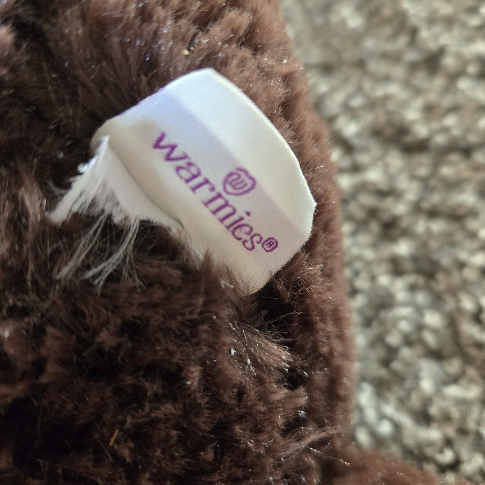 Warmies Moose Lavender Scent Soothing Microwave Heat Pack Weighted Plush 13" - Picture 7 of 10